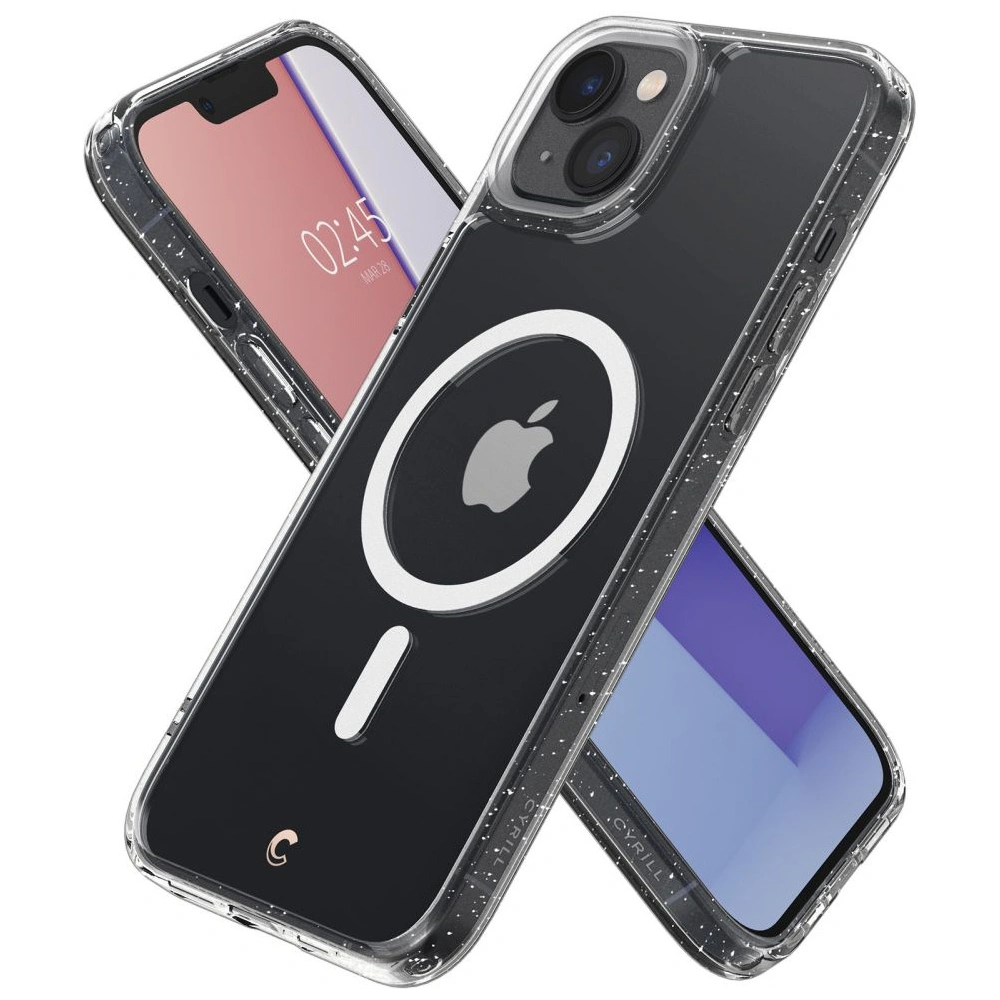 Hurtownia GSM - Case Spigen Cyrill Shine Mag MagSafe Apple iPhone 14 Glitter Clear - SPN2503 - {ean13} - Hurt
