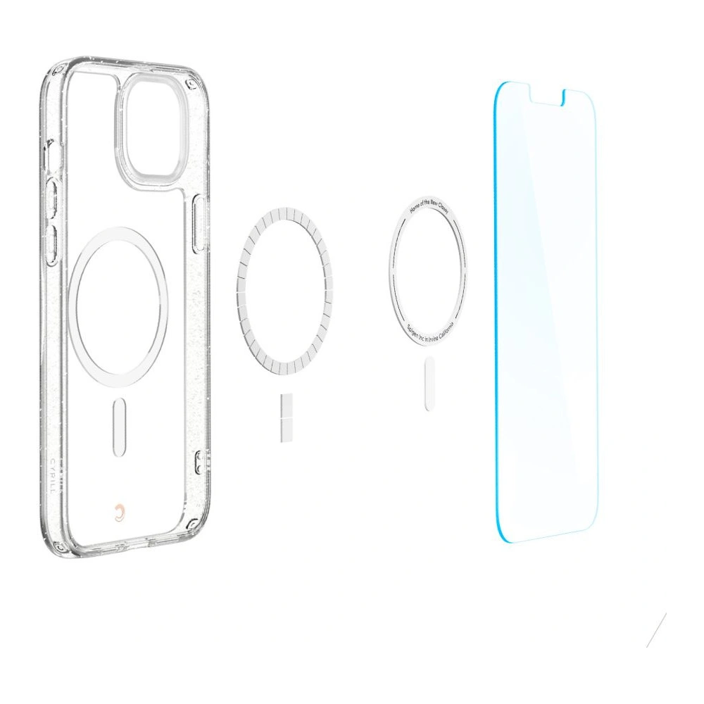 Hurtownia GSM - Case Spigen Cyrill Shine Mag MagSafe Apple iPhone 14 Glitter Clear - SPN2503 - {ean13} - Hurt