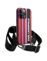 Hurtownia GSM - Etui Karl Lagerfeld KLHCP14XSTSTP Apple iPhone 14 Pro Max hardcase růžový/pink Color Stripes Strap - KLD1072 - {ean13} - Hurt