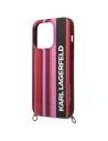 Hurtownia GSM - Etui Karl Lagerfeld KLHCP14XSTSTP Apple iPhone 14 Pro Max hardcase růžový/pink Color Stripes Strap - KLD1072 - {ean13} - Hurt