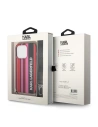 Hurtownia GSM - Etui Karl Lagerfeld KLHCP14LSTSTP Apple iPhone 14 Pro hardcase růžový/pink Color Stripes Strap - KLD1032 - {ean13} - Hurt