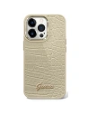 Etui Guess GUHCP14LHGCRHD Apple iPhone 14 Pro zlatý/gold hardcase Croco Collection
