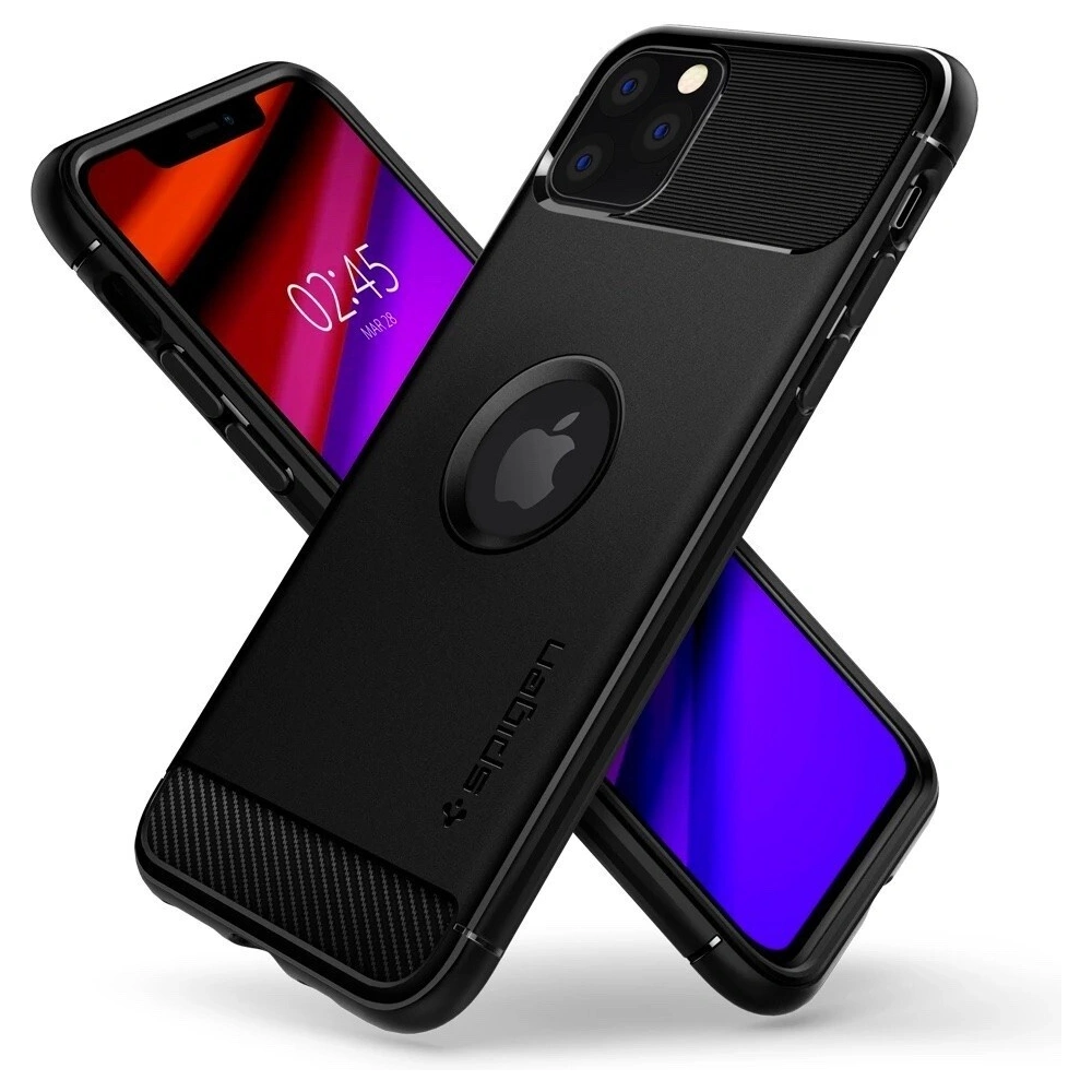 Hurtownia GSM - Etui Spigen Rugged Armor Apple iPhone 11 Pro černé - SPN428BLK - {ean13} - Hurt