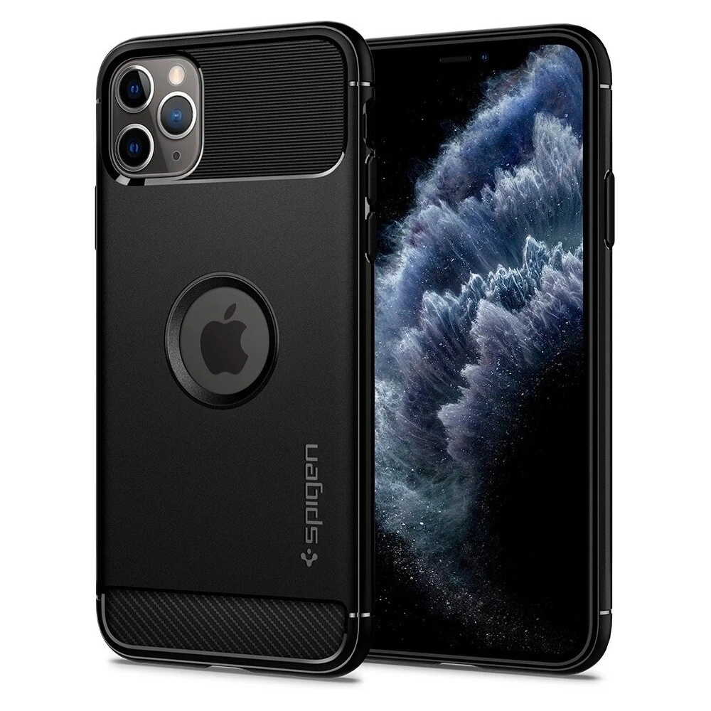 Hurtownia GSM - Spigen Apple Carcasă Rugged Armor iPhone 11 Pro negru - SPN428BLK - {ean13} - Hurt