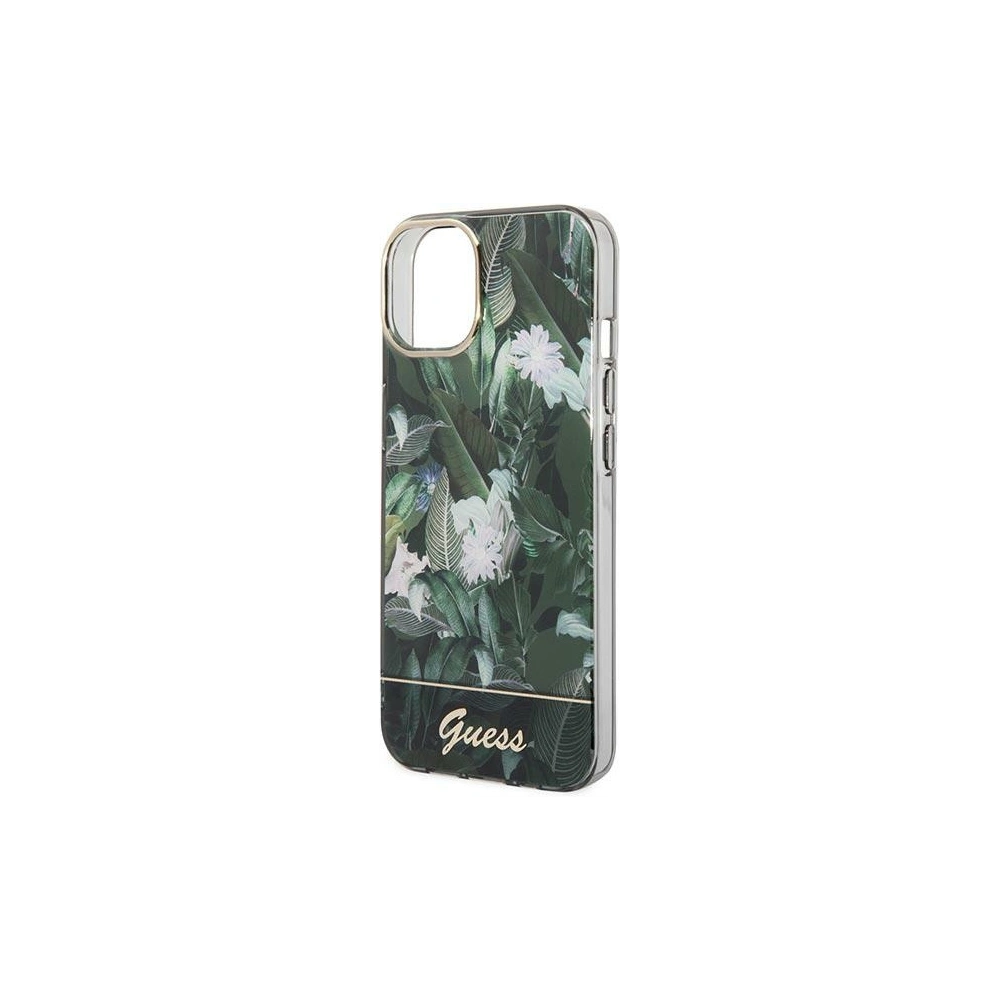 Hurtownia GSM - Case Guess GUHCP14SHGJGHA Apple iPhone 14 grün/hardcase Jungle Collection - GUE2016 - {ean13} - Hurt