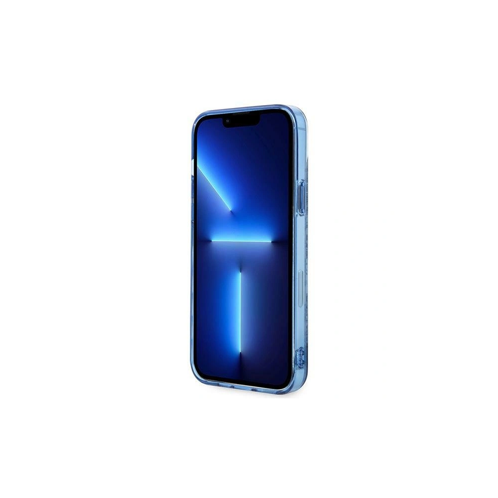 Hurtownia GSM - Case Guess GUHCP14SHGPLHB Apple iPhone 14 blau/hardcase Porcelain Collection - GUE2017 - {ean13} - Hurt