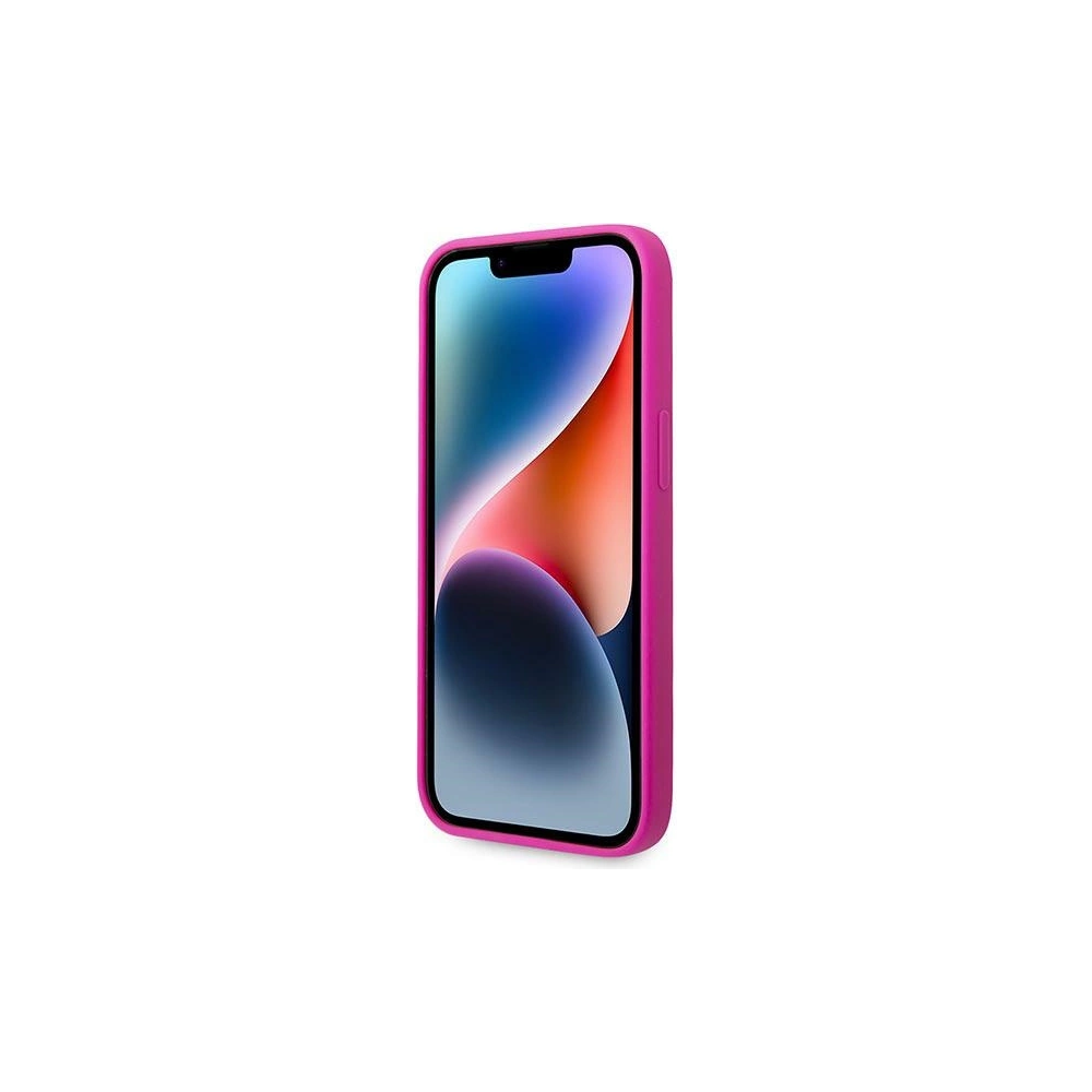 Hurtownia GSM - Etui Guess GUHCP14SSLSMF Apple iPhone 14 fucsia/hard case din silicon Vintage Gold Logo - GUE2020 - {ean13} - Hurt