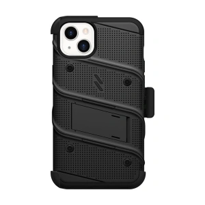 Hurtownia GSM - Etui ZIZO BOLT Series Apple iPhone 14 Plus / 15 Plus + sklo (černé) - ZIZ107 - {ean13} - Hurt
