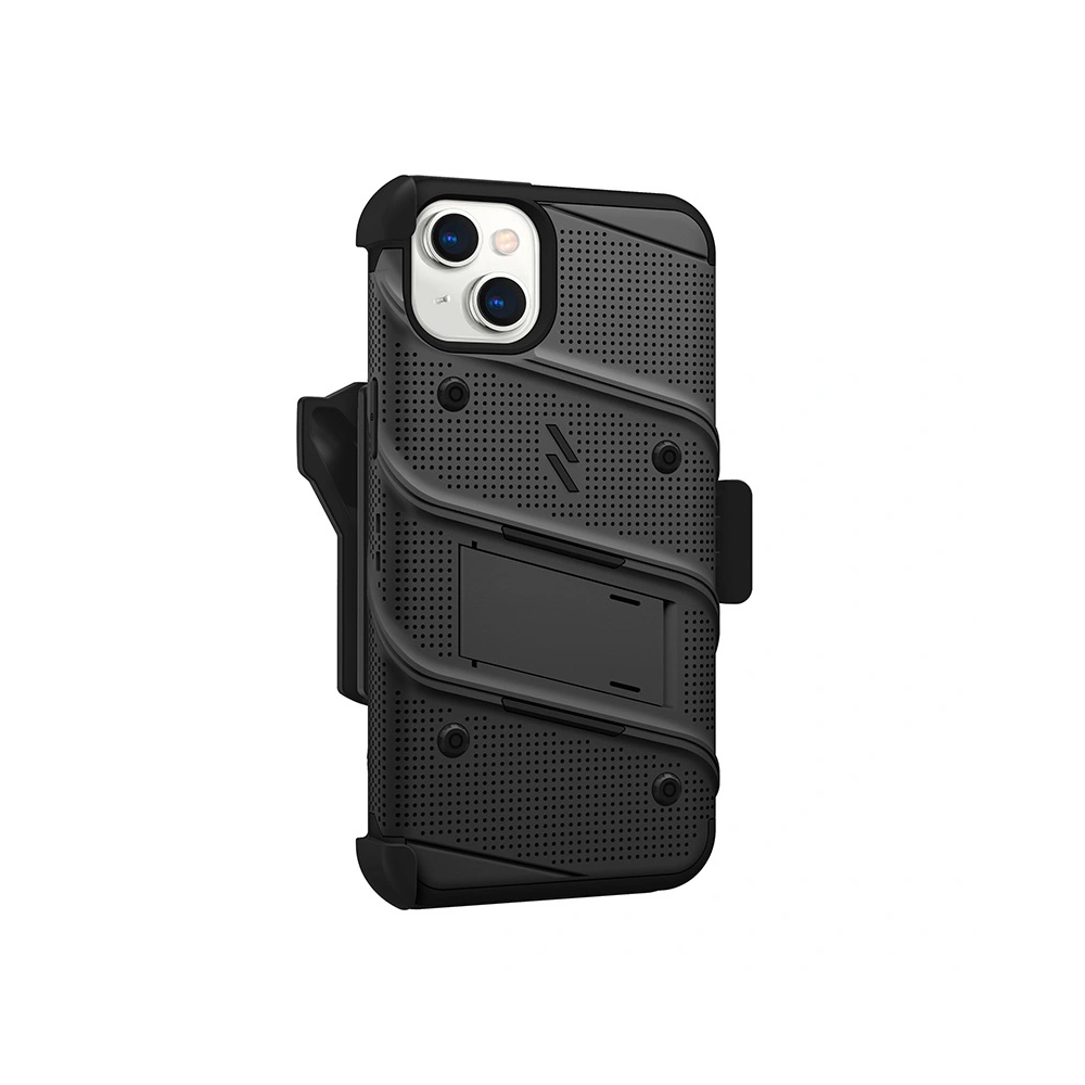 Hurtownia GSM - Etui ZIZO BOLT Series Apple iPhone 14 Plus / 15 Plus + sklo (černé) - ZIZ107 - {ean13} - Hurt