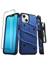 Case ZIZO BOLT Serie Apple iPhone 14 + Glas (blau)