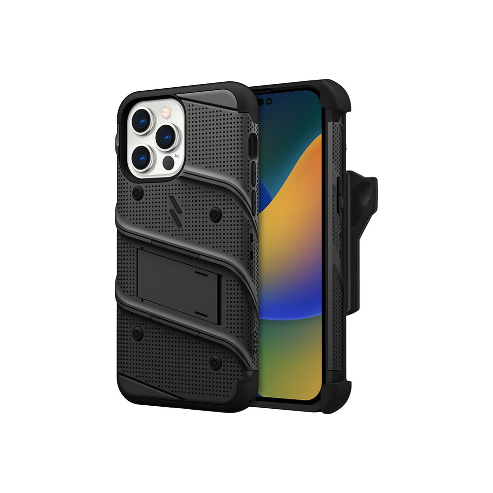 Hurtownia GSM - Etui ZIZO BOLT Series Apple iPhone 14 Pro Max + sklo (černé) - ZIZ112 - {ean13} - Hurt