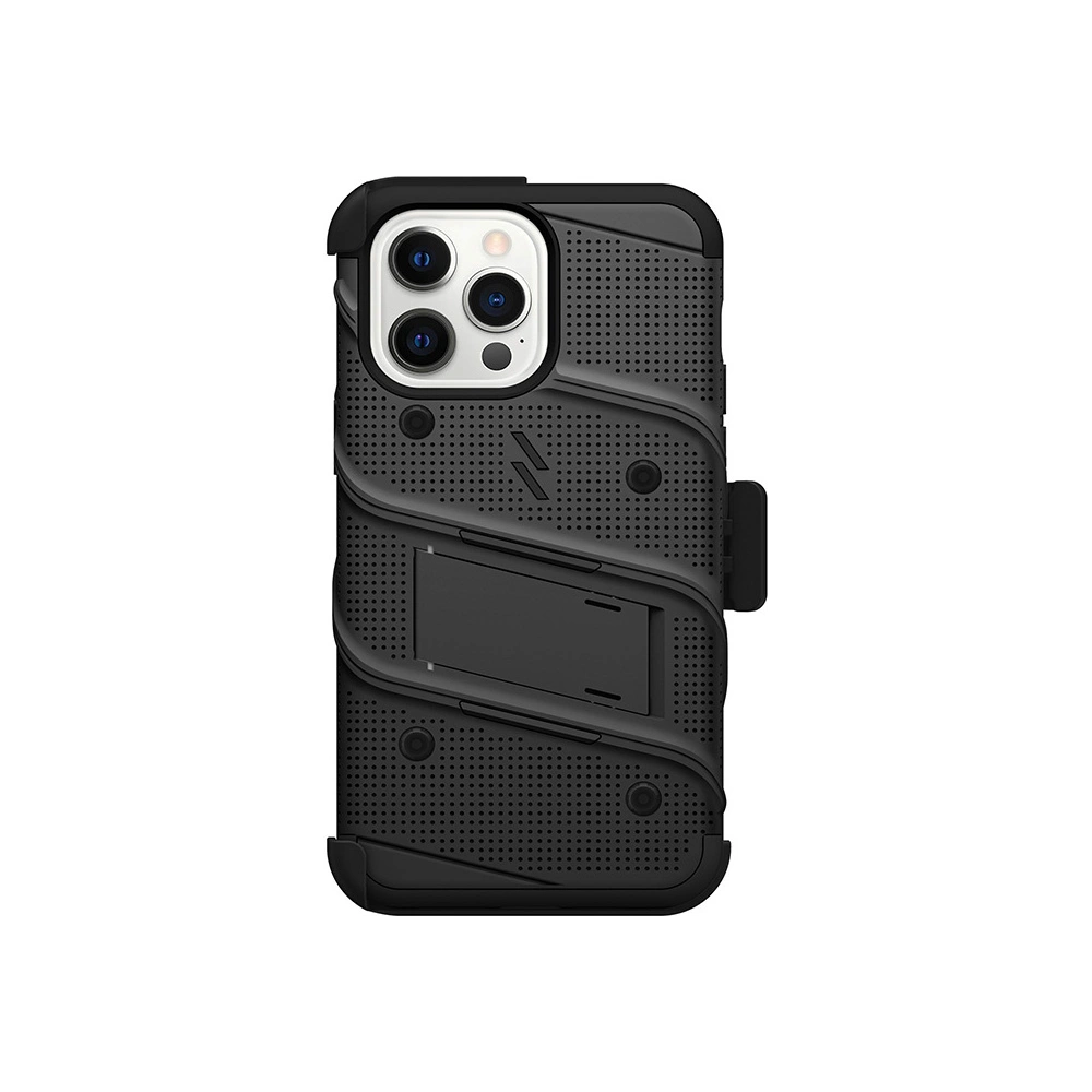 Hurtownia GSM - Etui ZIZO BOLT Series Apple iPhone 14 Pro Max + sklo (černé) - ZIZ112 - {ean13} - Hurt