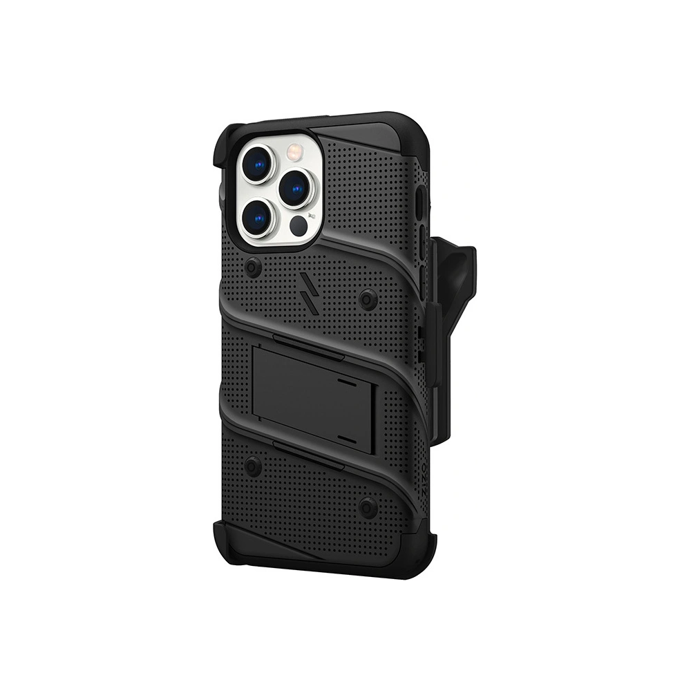Hurtownia GSM - Etui ZIZO BOLT Series Apple iPhone 14 Pro Max + sklo (černé) - ZIZ112 - {ean13} - Hurt