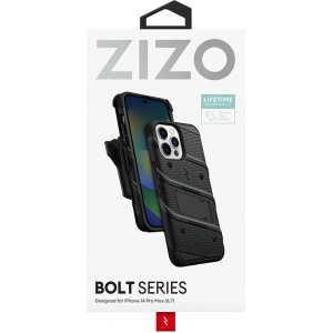 Hurtownia GSM - Etui ZIZO BOLT Series Apple iPhone 14 Pro Max + sticlă (negru) - ZIZ112 - {ean13} - Hurt