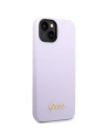 Wholesale Guess GUHCP14SSLSMU Apple iPhone 14 purple hard case Silicone Vintage Gold Logo - GUE2022 - {ean13} - Hurt