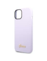 Wholesale Guess GUHCP14SSLSMU Apple iPhone 14 purple hard case Silicone Vintage Gold Logo - GUE2022 - {ean13} - Hurt