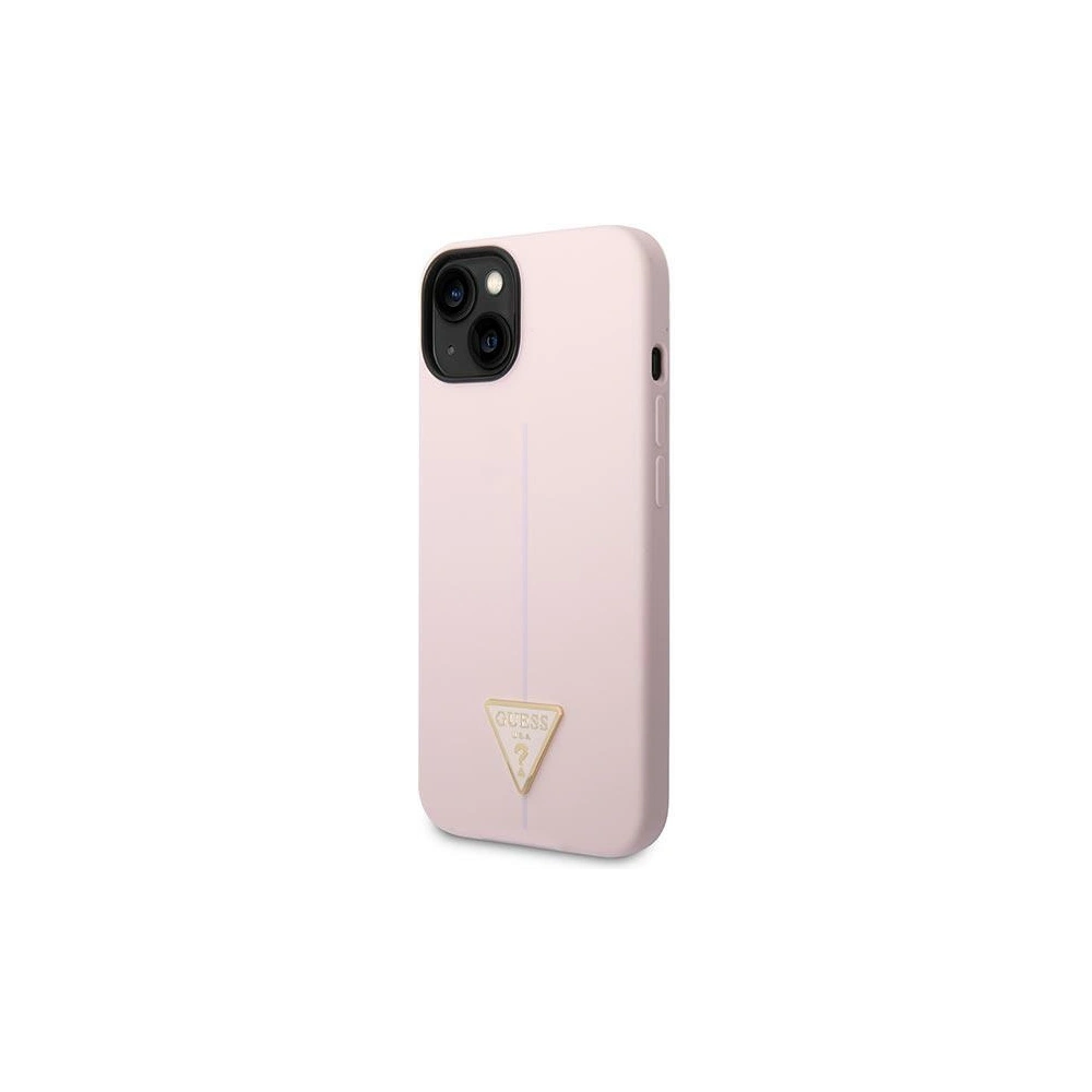 Hurtownia GSM - Etui Guess GUHCP14SSLTGU Apple iPhone 14 violet/hardcase de silicon Triunghi - GUE2025 - {ean13} - Hurt