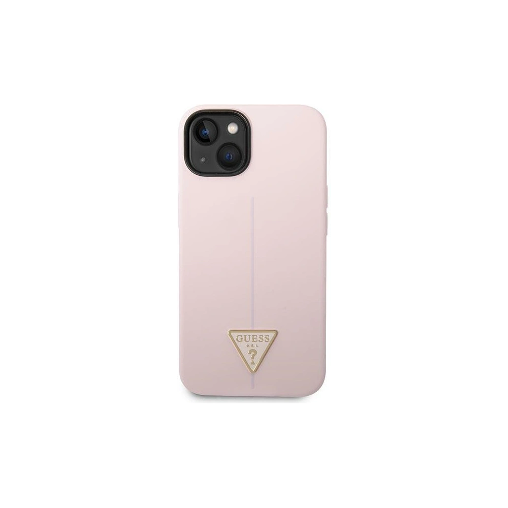 Hurtownia GSM - Etui Guess GUHCP14SSLTGU Apple iPhone 14 violet/hardcase de silicon Triunghi - GUE2025 - {ean13} - Hurt