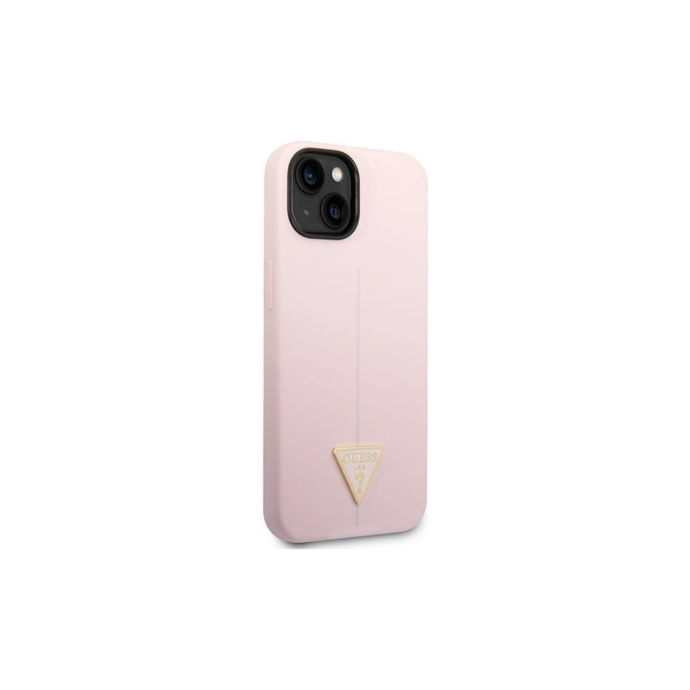 Hurtownia GSM - Etui Guess GUHCP14SSLTGU Apple iPhone 14 violet/hardcase de silicon Triunghi - GUE2025 - {ean13} - Hurt