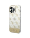Hurtownia GSM - Case Guess GUHCP14XHG4MHG Apple iPhone 14 Pro Max gold/hartschale 4G Muster Schrift - GUE2026 - {ean13} - Hurt