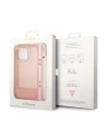 Wholesale Guess GUHCP14XHGCOHP Apple iPhone 14 Pro Max pink hardcase Translucent Pearl Strap - GUE2030 - {ean13} - Hurt