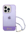 Hurtownia GSM - Etui Guess GUHCP14XHGCOHU Apple iPhone 14 Pro Max violet/purple hardcase Translucent Pearl Strap - GUE2031 - {ean13} - Hurt
