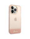 Hurtownia GSM - Etui Guess GUHCP14XHGCOP Apple iPhone 14 Pro Max różowy/pink hardcase Translucent - GUE2033 - {ean13} - Hurt
