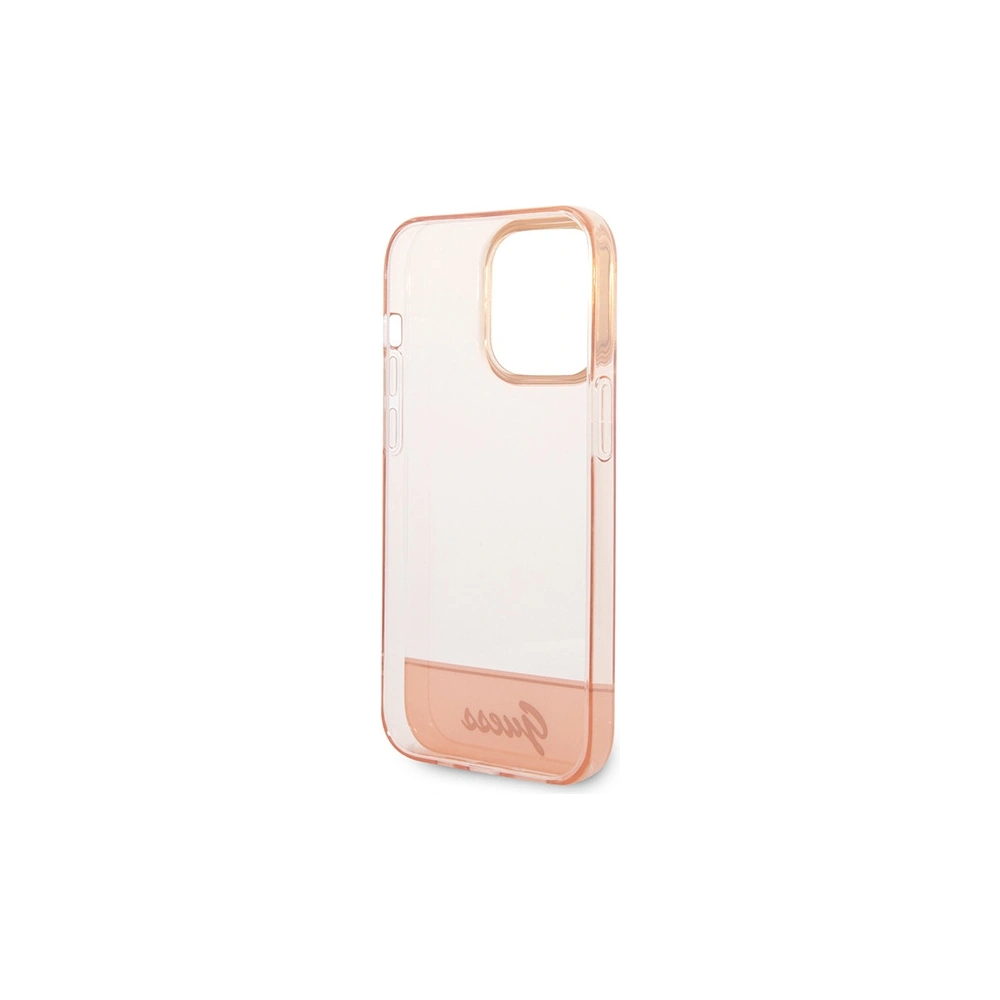 Hurtownia GSM - Etui Guess GUHCP14XHGCOP Apple iPhone 14 Pro Max rózsaszín/pink kemény tok Átlátszó - GUE2033 - {ean13} - Hurt