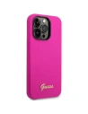 Hurtownia GSM - Etui Guess GUHCP14XSLSMF Apple iPhone 14 Pro Max fukszi/fuchsiaszínű kemény tok Szilikon Vintage Arany Logó - GUE2037 - {ean13} - Hurt