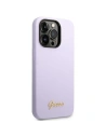 Hurtownia GSM - Etui Guess GUHCP14XSLSMU Apple iPhone 14 Pro Max fialová/purple tvrdý kryt silikon Vintage Gold Logo - GUE2039 - {ean13} - Hurt