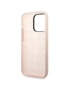 Wholesale Guess GUHCP14XSLTGP Apple iPhone 14 Pro Max pink hardcase Silicone Triangle - GUE2041 - {ean13} - Hurt