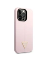 Hurtownia GSM - Etui Guess GUHCP14XSLTGU Apple iPhone 14 Pro Max fialové/purple hardcase Silicone Triangle - GUE2042 - {ean13} - Hurt