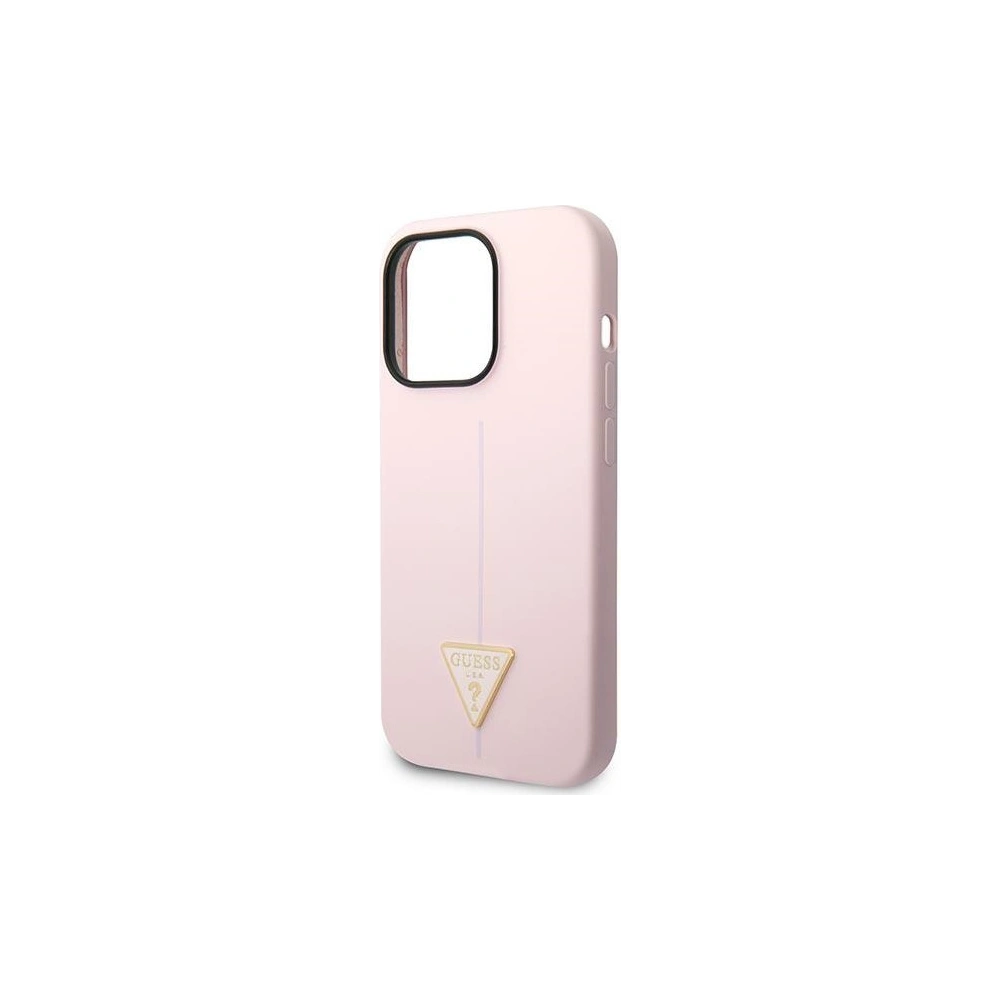 Hurtownia GSM - Etui Guess GUHCP14XSLTGU Apple iPhone 14 Pro Max fialové/purple hardcase Silicone Triangle - GUE2042 - {ean13} - Hurt