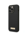 Hurtownia GSM - Etui Guess GUHMP14LSBPLK Apple iPhone 14 Pro negru/black hard case Silicone Logo Plate MagSafe - GUE2043 - {ean13} - Hurt
