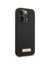 Wholesale Guess GUHMP14LSBPLK Apple iPhone 14 Pro black hard case Silicone Logo Plate MagSafe - GUE2043 - {ean13} - Hurt