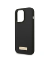 Hurtownia GSM - Etui Guess GUHMP14LSBPLK Apple iPhone 14 Pro negru/black hard case Silicone Logo Plate MagSafe - GUE2043 - {ean13} - Hurt