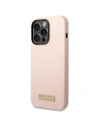 Hurtownia GSM - Etui Guess GUHMP14LSBPLP Apple iPhone 14 Pro roz/roz hard case Silicone Logo Plate MagSafe - GUE2044 - {ean13} - Hurt