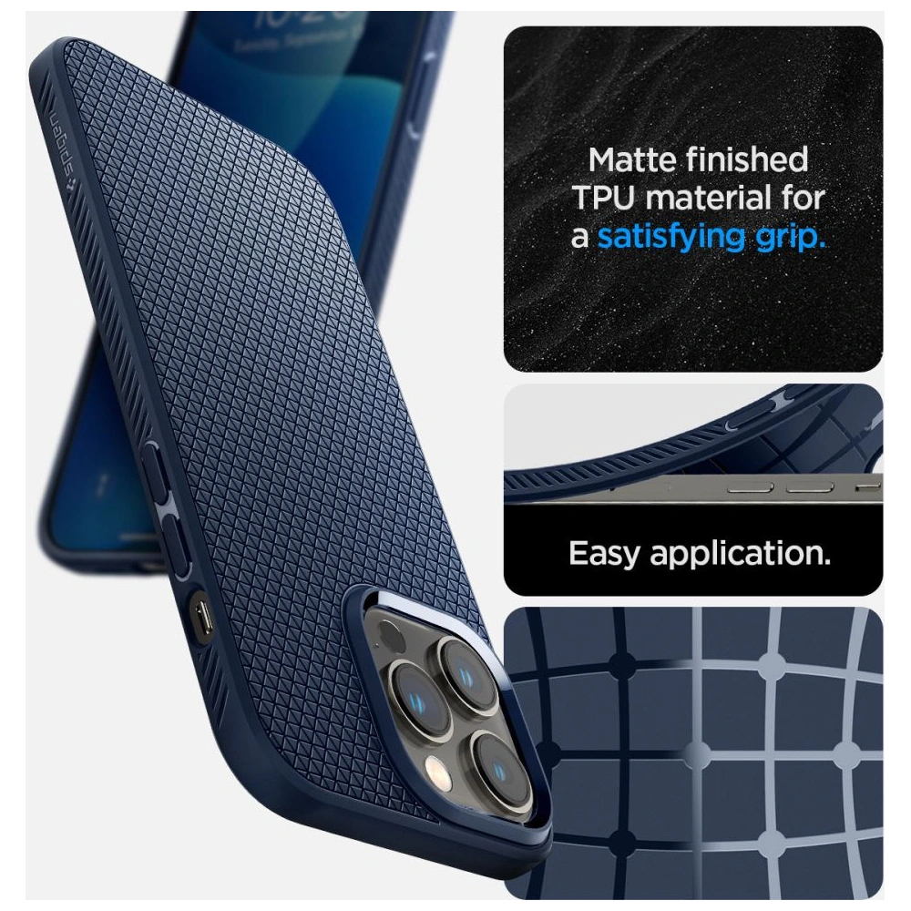Hurtownia GSM - Etui Spigen Liquid Air Apple iPhone 14 Pro Max Tengerészkék - SPN2504 - {ean13} - Hurt