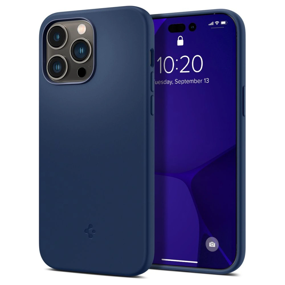 Hurtownia GSM - Etui Spigen Silicone Fit Mag MagSafe Apple iPhone 14 Pro Albastru Marin - SPN2508 - {ean13} - Hurt