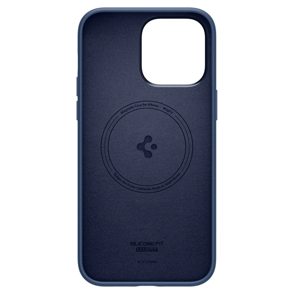 Hurtownia GSM - Etui Spigen Silicone Fit Mag MagSafe Apple iPhone 14 Pro Albastru Marin - SPN2508 - {ean13} - Hurt