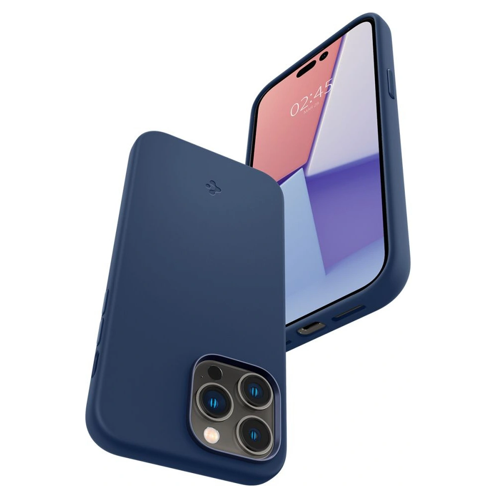 Hurtownia GSM - Etui Spigen Silicone Fit Mag MagSafe Apple iPhone 14 Pro Albastru Marin - SPN2508 - {ean13} - Hurt