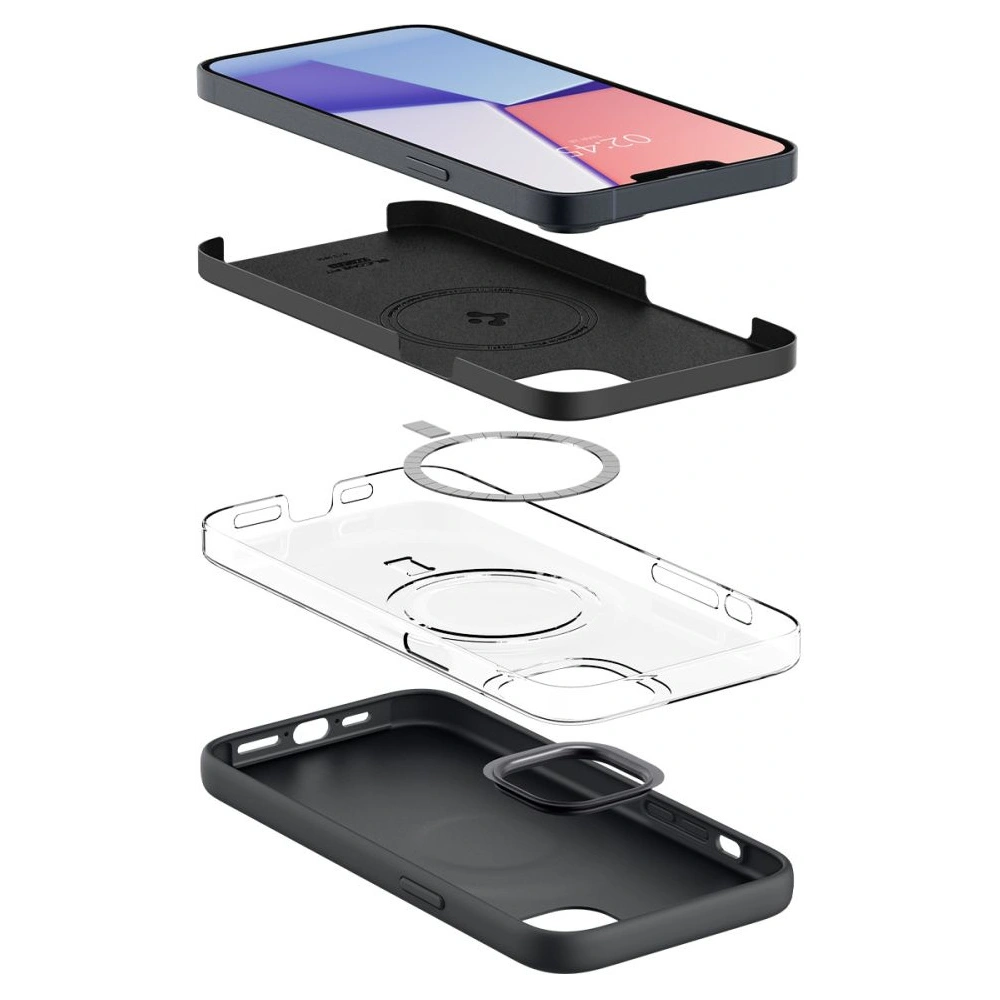 Hurtownia GSM - Etui Spigen Silicone Fit Mag MagSafe Apple iPhone 14 Fekete - SPN2509 - {ean13} - Hurt