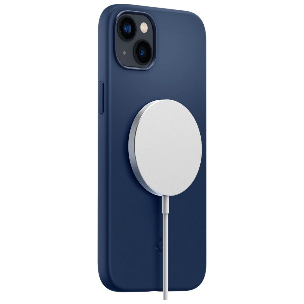 Hurtownia GSM - Etui Spigen Silicone Fit Mag MagSafe Apple iPhone 14 Námořnická Modrá - SPN2510 - {ean13} - Hurt