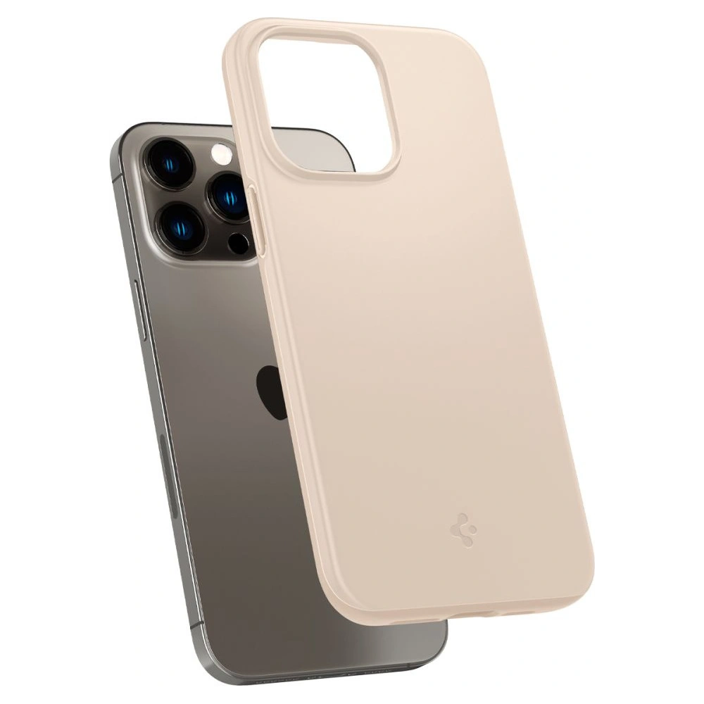 Hurtownia GSM - Etui Spigen Thin Fit Apple iPhone 14 Pro Písečný béžový - SPN2512 - {ean13} - Hurt