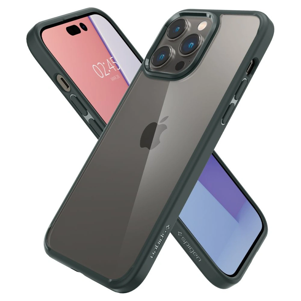 Hurtownia GSM - Case Spigen Ultra Hybrid Apple iPhone 14 Pro Abyss Green - SPN2513 - {ean13} - Hurt
