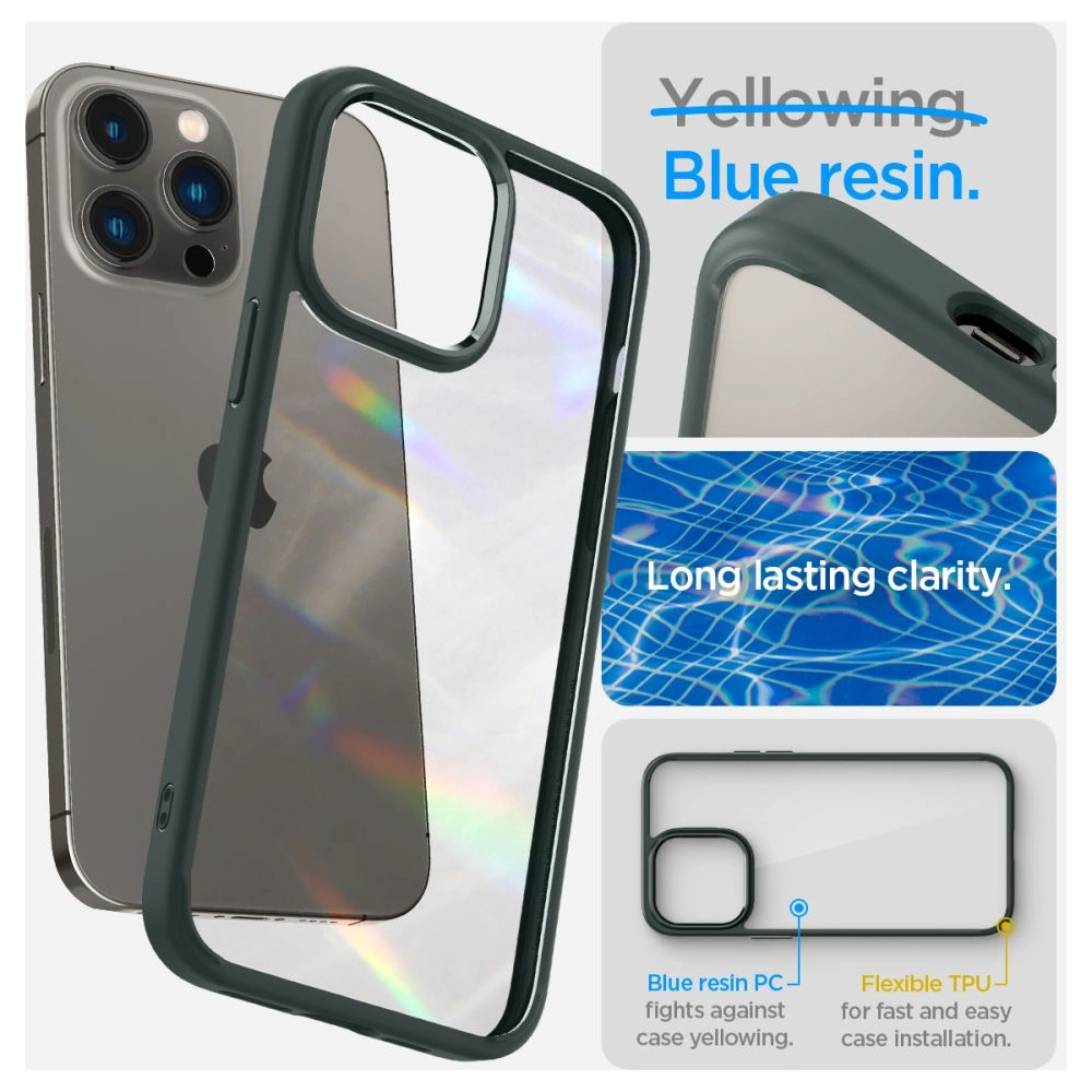 Hurtownia GSM - Case Spigen Ultra Hybrid Apple iPhone 14 Pro Abyss Green - SPN2513 - {ean13} - Hurt
