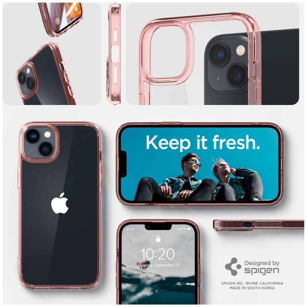 Hurtownia GSM - Etui Spigen Ultra Hybrid Apple iPhone 14 Rózsakvarc - SPN2514 - {ean13} - Hurt