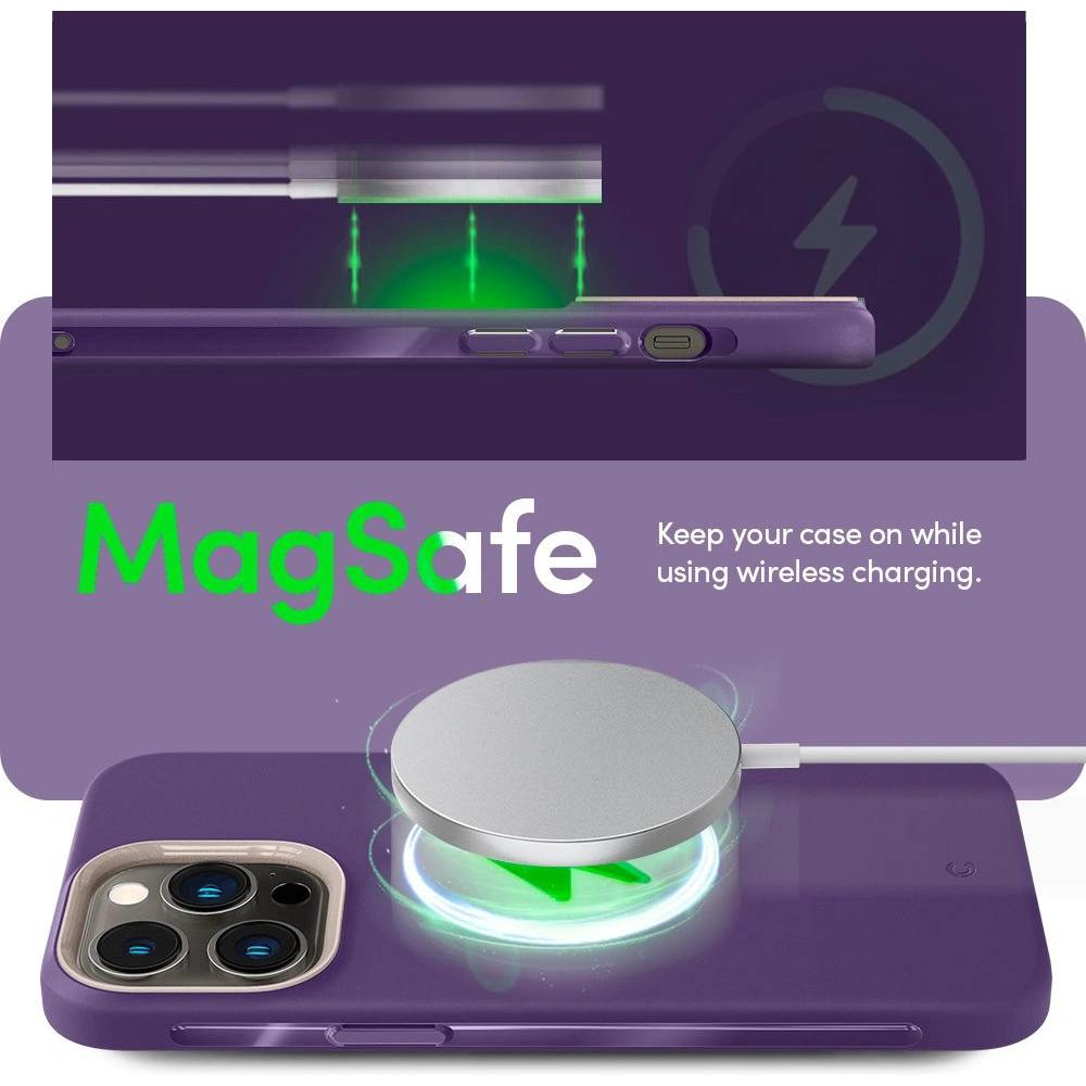 Hurtownia GSM - Case Spigen Cyrill Ultra Color Mag MagSafe für Apple iPhone 14 Pro Taro - SPN2516 - {ean13} - Hurt