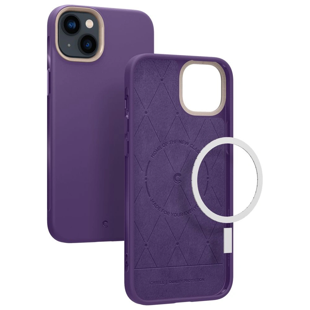 Hurtownia GSM - Etui Spigen Cyrill Ultra Color Mag MagSafe Apple iPhone 14 Plus / 15 Plus Taro - SPN2517 - {ean13} - Hurt