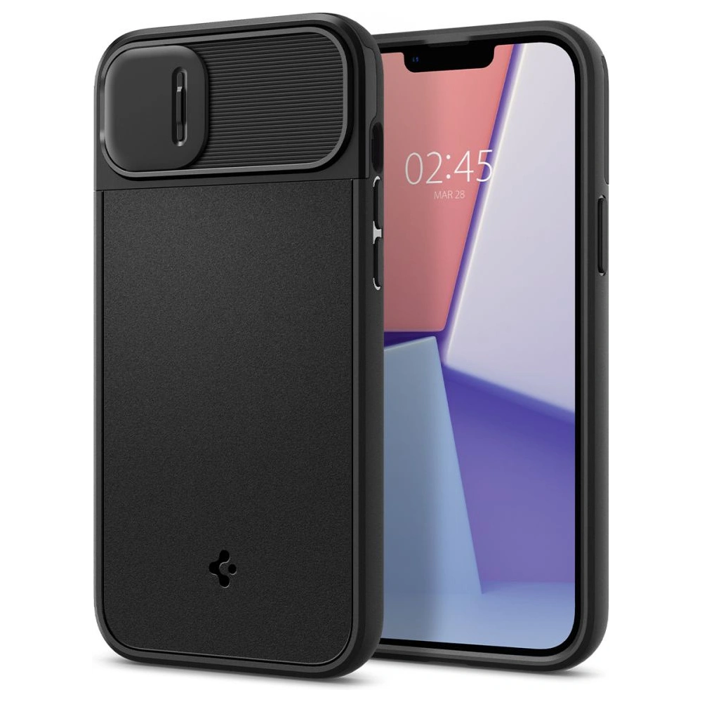 Hurtownia GSM - Case Spigen Optik Armor Mag MagSafe Apple iPhone 14 Plus / 15 Plus Schwarz - SPN2520 - {ean13} - Hurt